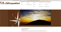 Desktop Screenshot of oltresentieri.com